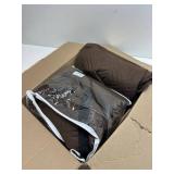 TAOCOCO 100% Waterproof Recliner Sofa Covers 3 Seater with Straps, Non-Slip Protector (Brown)
