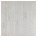White Peel & Stick Vinyl Flooring - Waterproof Wood Grain, 2.0mm, 36 Packs, 54 Sq Ft (White Oak)