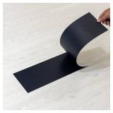 White Peel & Stick Vinyl Flooring - Waterproof Wood Grain, 2.0mm, 36 Packs, 54 Sq Ft (White Oak)