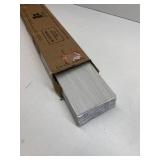 White Peel & Stick Vinyl Flooring - Waterproof Wood Grain, 2.0mm, 36 Packs, 54 Sq Ft (White Oak)