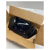 Black 10" Wave Windscreen Wind Splitter for Harley Street Glide FLHXSE 2023 2024
