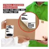 Made in USA 6,000 4x6 Direct Thermal Labels, Fanfold with Perforation - UPS, Zebra & Rollo (4x6)