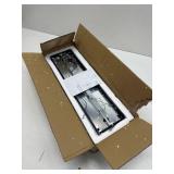 Hyunbae Outdoor Wall Light 18.9" Sconce, Waterproof, Acrylic Ripple Lamp, 2700K, Dimmable