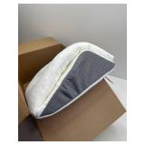 Shinnwa Knee Wedge Pillow, Convertible Knee Pillow with Dual-Layer Memory Foam for Leg Elevation