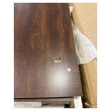 $260 Garvee Farmhouse Pantry Cabinet 71.9" Tall Cabinet with Tempered Glass Doors Anti-Tip Design