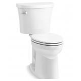 $298 Comfort Height Complete Solution Two-Piece Elongated Toilet, Chair-Height Toilet