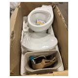 $298 Comfort Height Complete Solution Two-Piece Elongated Toilet, Chair-Height Toilet