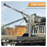 $210 Garvee 1000 lbs Truck Crane, Hitch-Mount Jib Crane Hoist for Pickup Trucks