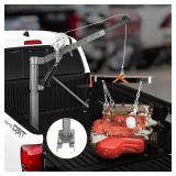 $210 Garvee 1000 lbs Truck Crane, Hitch-Mount Jib Crane Hoist for Pickup Trucks
