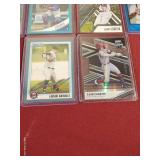 (10) Numbered Baseball Cards