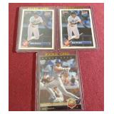 (3) Mike Piazza Rookie Cards