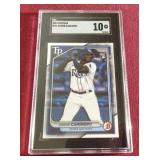2024 Bowman Junior Caminero Rookie Card - SGC 10!