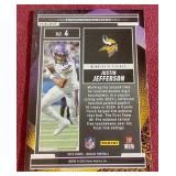 2025 Panini Mosaic Touchdown Masters Pink Fluorescent Justin Jefferson
