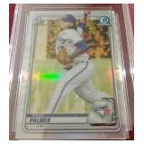 2020 Bowman Chrome Trent Palmer 1st Bowman Refractor - GMA 10