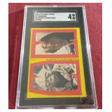 1980 Topps Star Wars Yoda/Solo Sticker - SGC 4