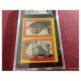1980 Topps Star Wars Yoda/Solo Sticker - SGC 4