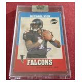 Michael Vick Autographed Card