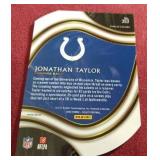 2020 Panini Select Red Prizm Die Cut Jonathan Taylor Rookie Card - Field Level!