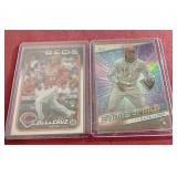 (2) 2024 Topps Elly De La Cruz Rookie Cards