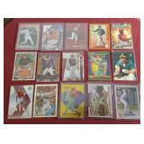(15) Mixed Baseball Cards - ALL Superstars/HOFers