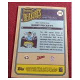 2025 Topps Shoebox Treasures by Andy Friedman Kirby Puckett