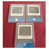 (3) 1994 Leaf Slideshow Cards - All HOFers