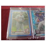 (3) Numbered Baseball Rookie Cards