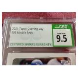 2021 Topps Opening Day Mookie Betts - CSG 9.5