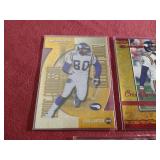 (3) Numbered Cris Carter Cards