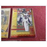 (3) Numbered Cris Carter Cards