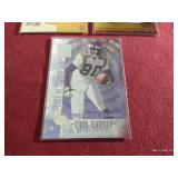 (3) Numbered Cris Carter Cards