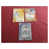 (3) Numbered Cris Carter Cards