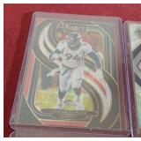 (9) Football Prizm Cards - Shimmer, Etc