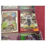 (9) Football Prizm Cards - Shimmer, Etc