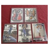 (5) Anthony Edwards Cards - Includes Cracked Ice