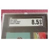 2013 Topps Mike Trout Chase it Down Insert - SGC 8.5