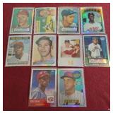 (10) Archives Refractor Cards - Old Stars & HOFers