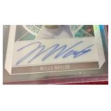 Leaf Metal Myles Naylor 1/1 Autograph Prospect Card