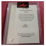 Leaf Metal Myles Naylor 1/1 Autograph Prospect Card