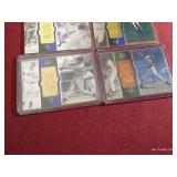 (6) Numbered Baseball Cards