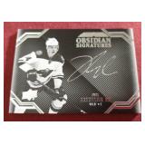 2016-17 Upper Deck Black Joel Eriksson Ek Autograph Rookie Card