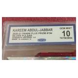 2020-21 Flux Prizm Silver Pulsar Kareem Abdul-Jabbar - CCG 10