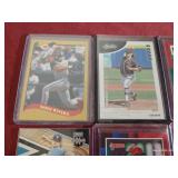 (10) Numbered or Autographed Baseball Cards