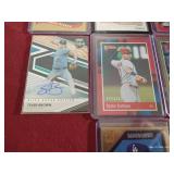 (10) Numbered or Autographed Baseball Cards