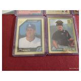 (10) Numbered or Autographed Baseball Cards