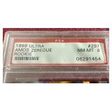 1999 Ultra Amos Zereoue Rookie - PSA 8
