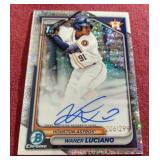 2024 Bowman Chrome Waner Luciano 1st Bowman - #d/299