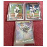 (3) 2024 Yoshinobu Yamamoto Rookie Cards