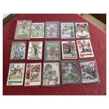 (15) Football Rookie Cards - Wilson, Olave, Waddle