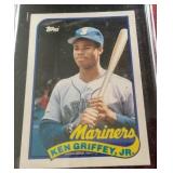 1989 Topps Traded Ken Griffey Jr Rookie Card - SGC 9